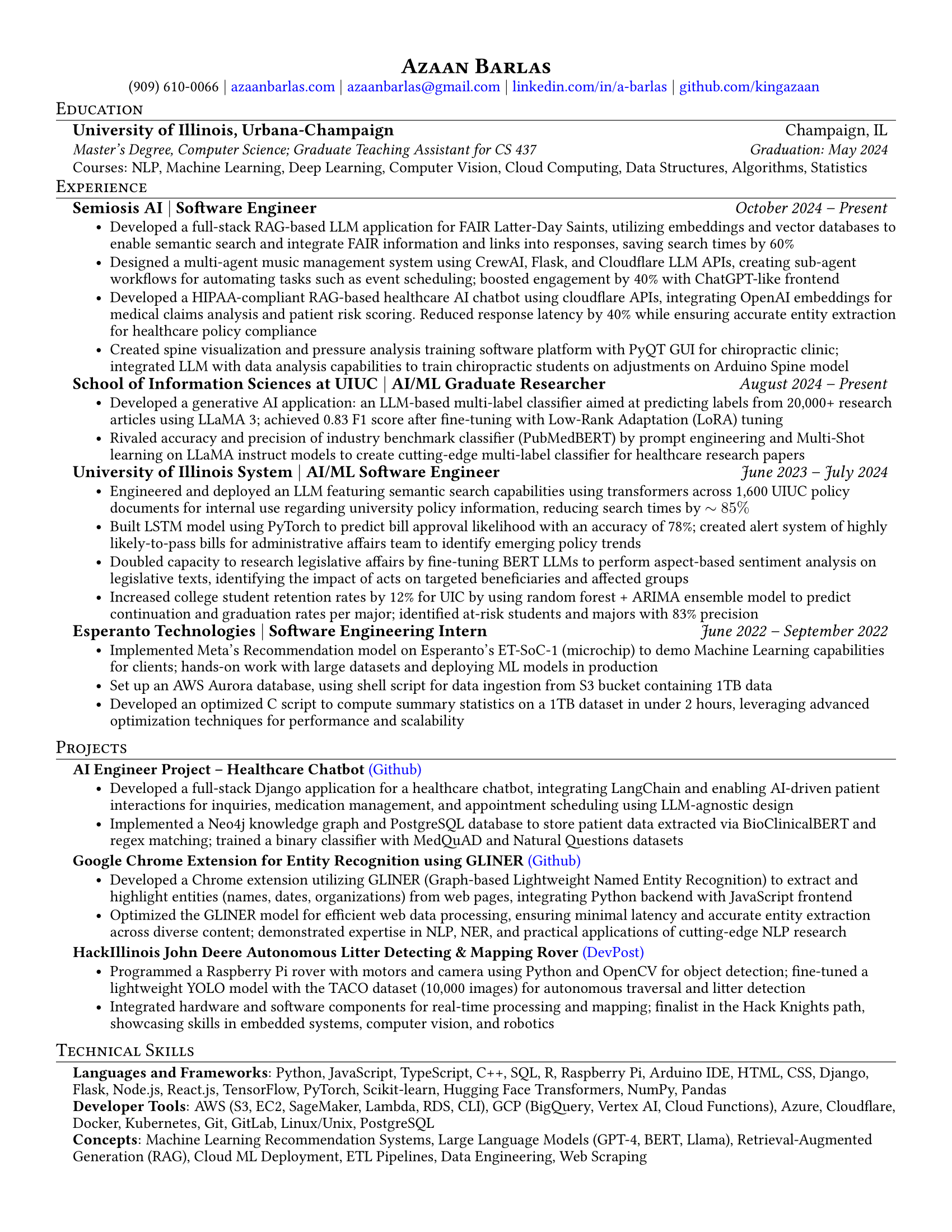 Resume Page 1